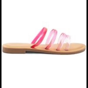 Forever 21 Jelly Slide-In Sandals